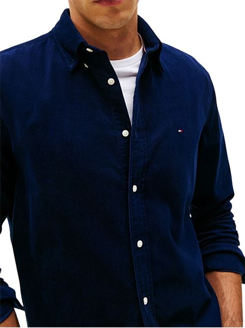 Camicia in velluto a costine Tommy Hilfiger | MW0MW40486BCL